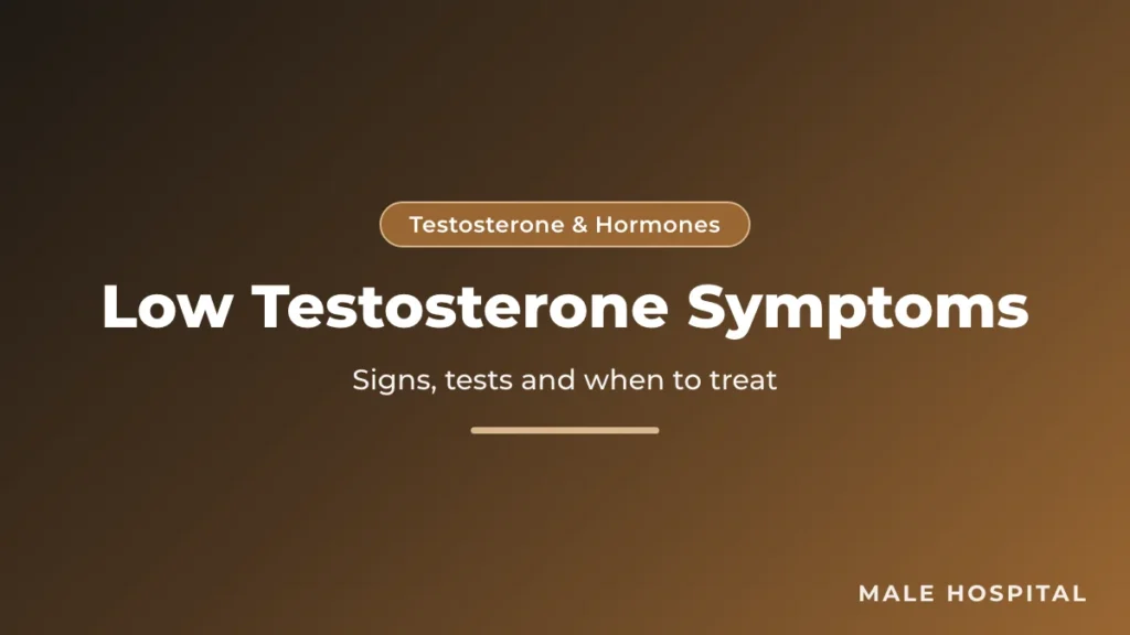 Low testosterone symptoms in men: sexual, physical and mental signs