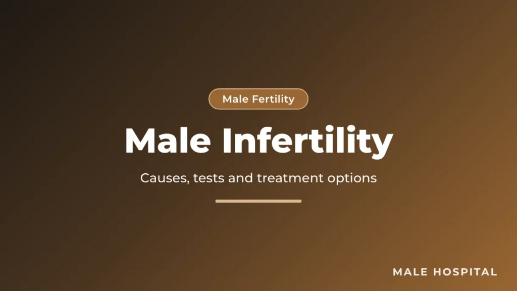 Male infertility causes, diagnosis and treatment options