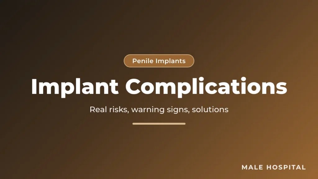 Penile implant complications: infection, erosion and mechanical failure explained