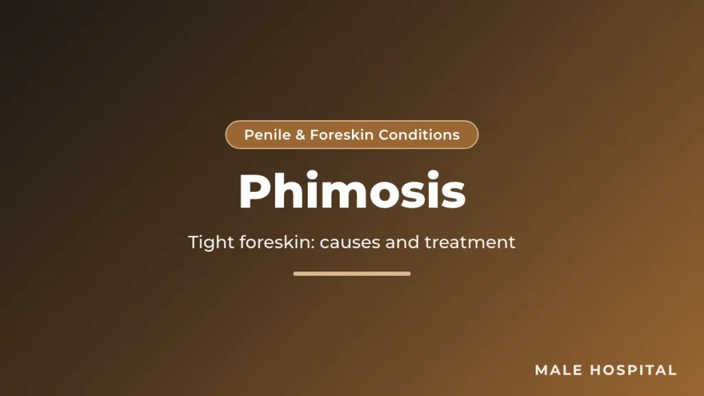 Phimosis explained: causes, symptoms and treatment of a tight foreskin