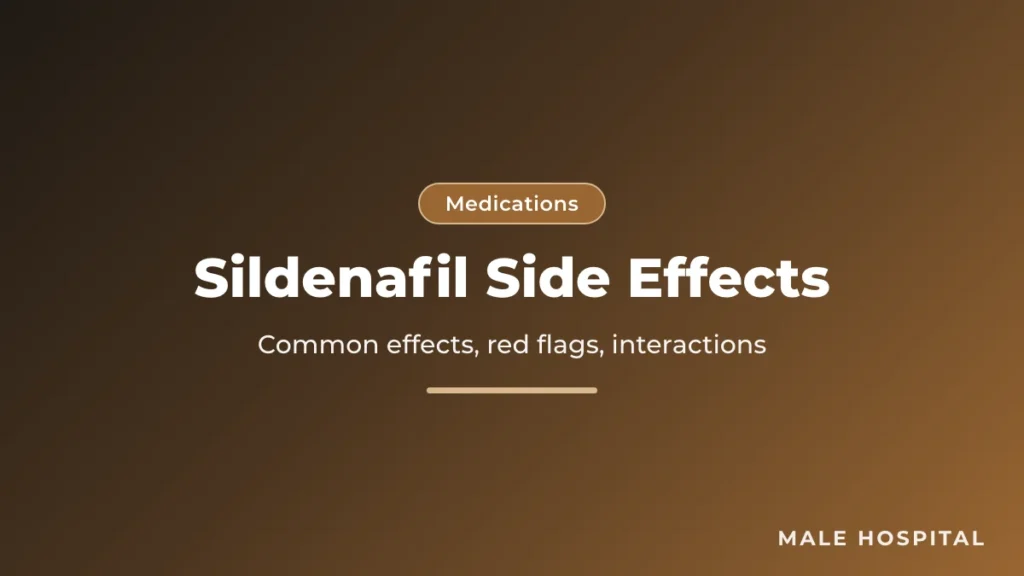 Sildenafil side effects: common reactions, serious warnings and drug interactions of Viagra