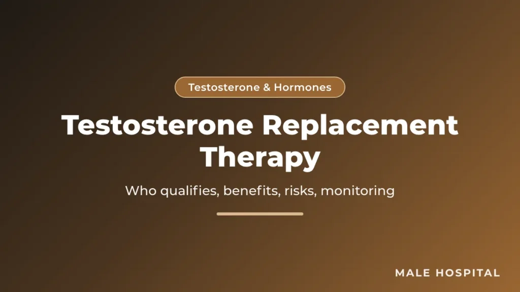 Testosterone replacement therapy guide: forms, benefits, risks and monitoring